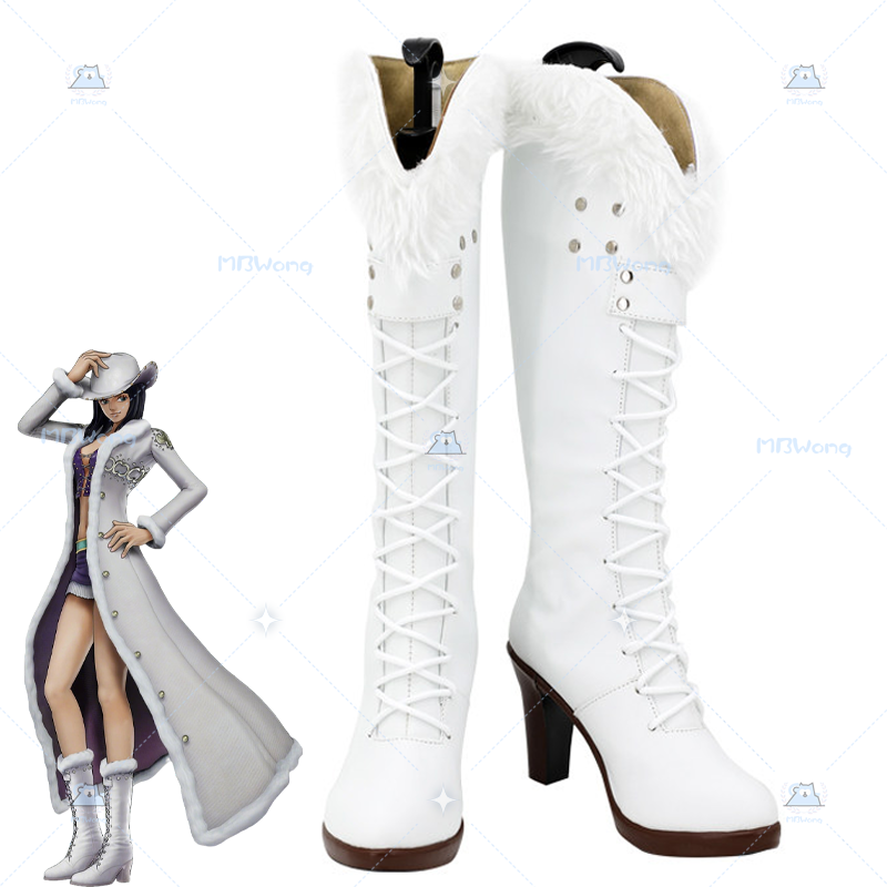 Anime Cosplay Nico Robin - Anime Nico Robin Cosplay Shoes Boots