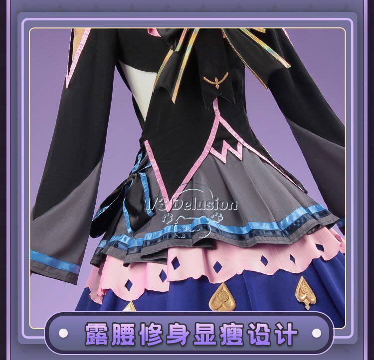 Cosplay Anime Women - Arcaea Tairitsu Initial Conflict Lolita Cosplay