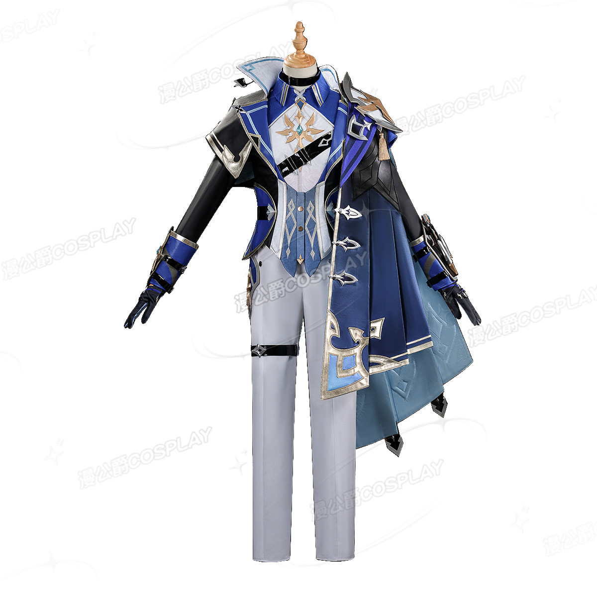 Anime Cosplay High Quality - Genshin Impact Lohen Cosplay Costume High
