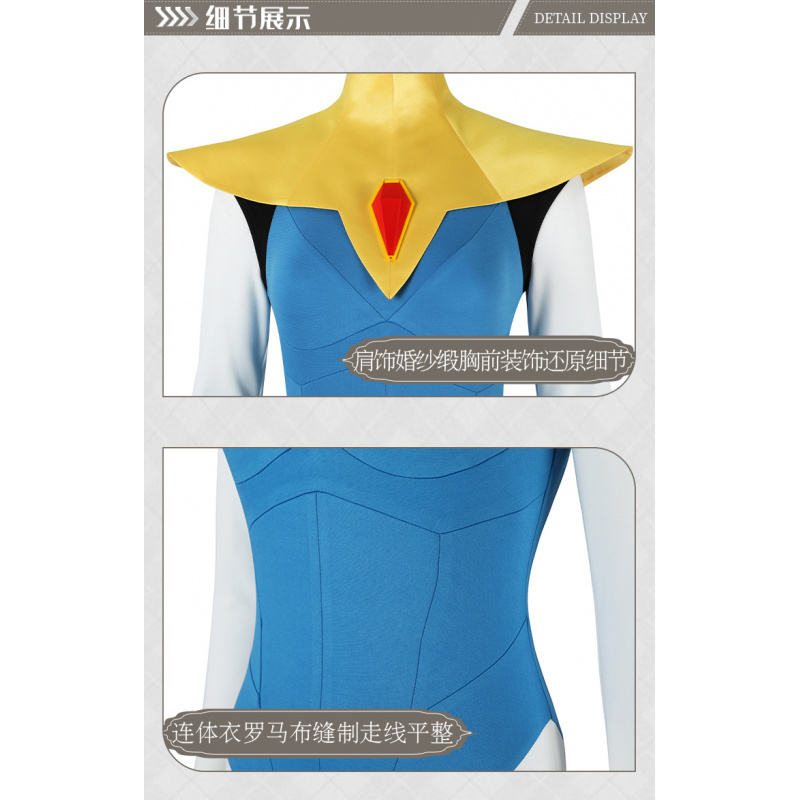 Blonde Blazer Game Dispatch Co - Anime Cosplay Mask ulasan dan harga