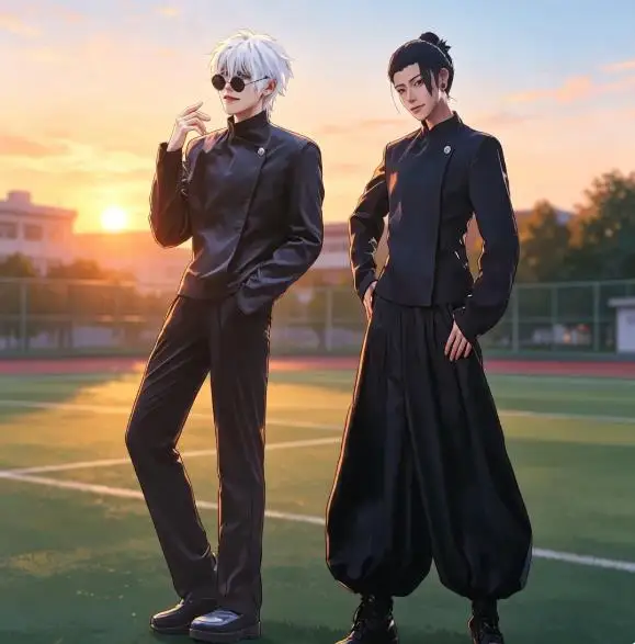 Anime Jujutsu Kaisen Cosplay J - Anime Cosplay Gojo ulasan dan harga