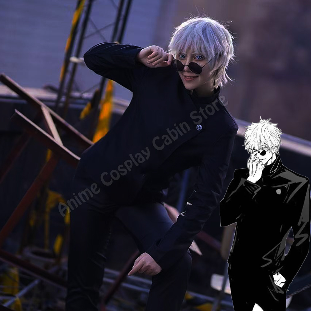 Halloween Anime Jujutsu Kaisen - Anime Cosplay Gojo ulasan dan harga