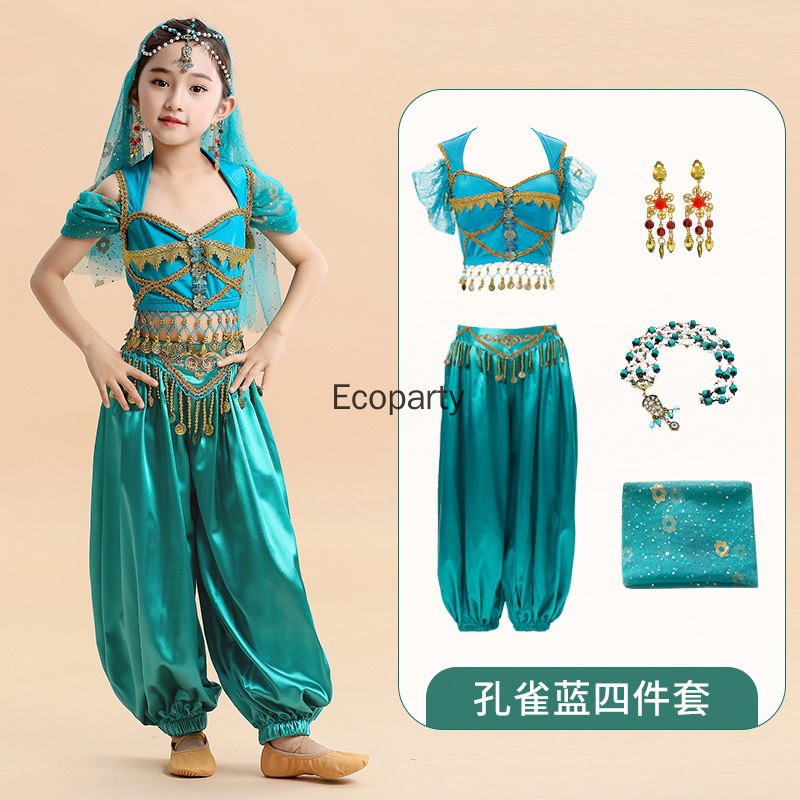India Princess Belly Dance Set - Anime Cosplay India ulasan dan harga