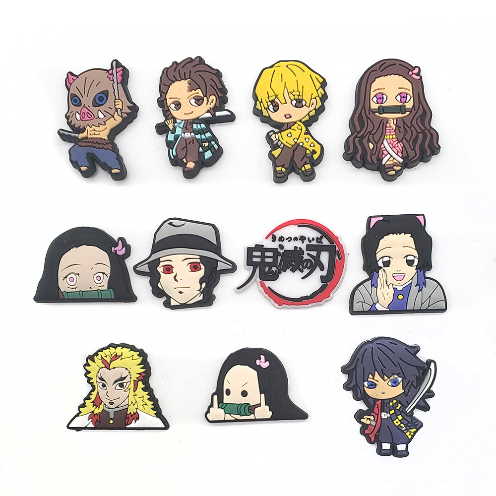 11pcs Set Demon Slayer Cartoon - Anime Cosplay Demon Slayer ulasan dan harga
