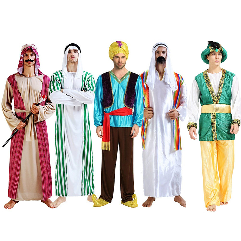 Men Cosplay Aladdin Lamp Genie - Anime Cosplay India ulasan dan harga
