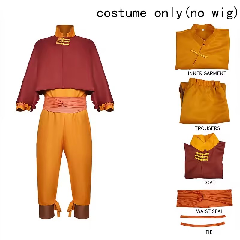 Anime Aang Cosplay Costume Edi - Cosplay Avatar Anime ulasan dan harga