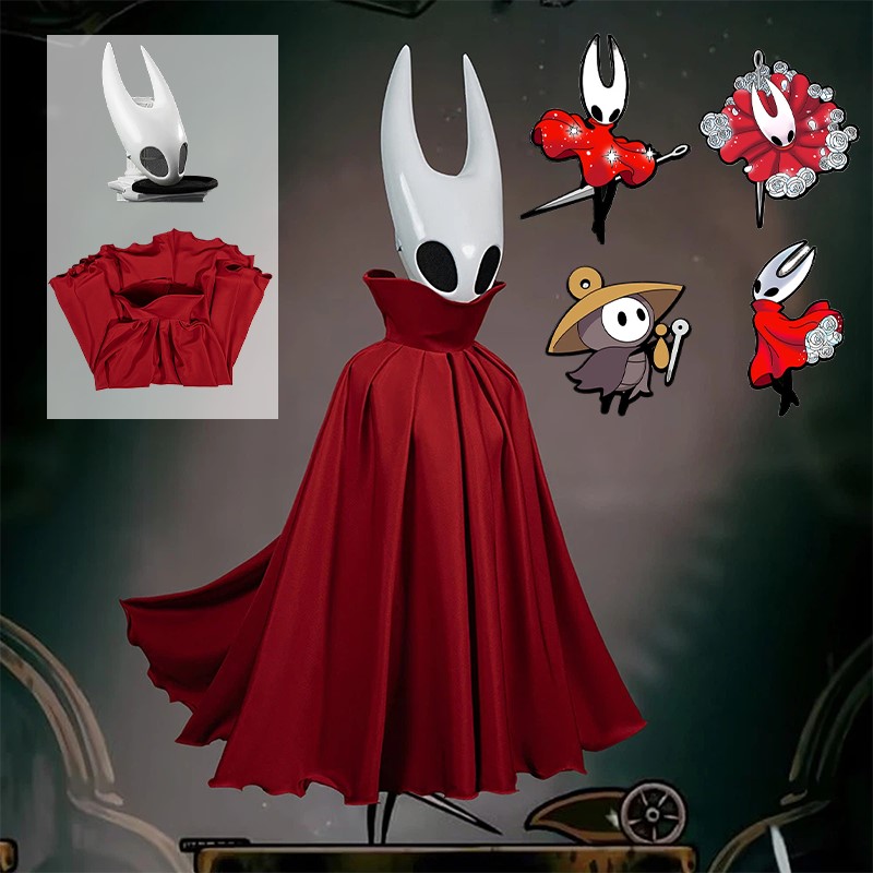 Cosplay Costume Game Hollow Ho - Anime Cosplay Mask ulasan dan harga