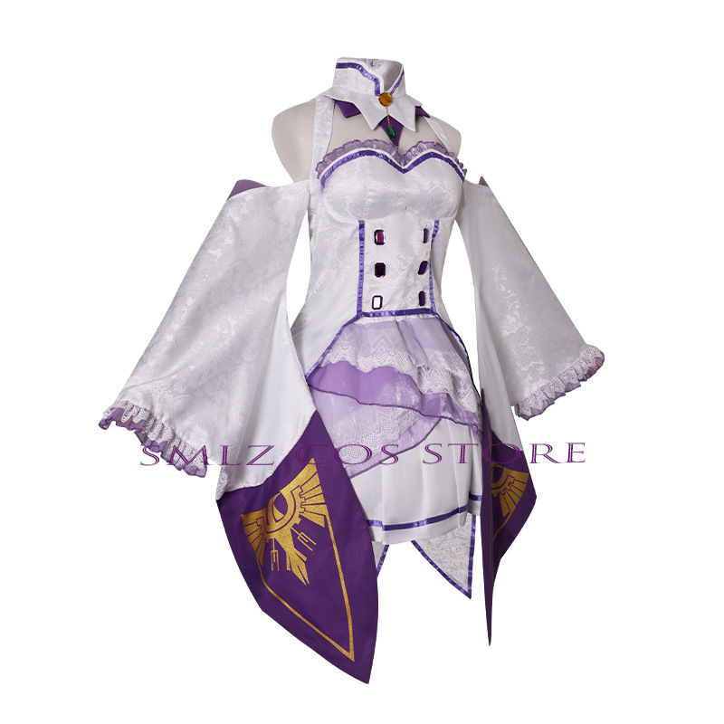 Emilia Cosplay Anime Re Zero K - Cosplay Anime Female Characters ulasan dan harga
