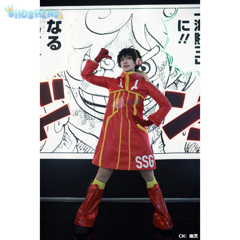 Monkey D Luffy Egghead Cospaly - Anime Cosplay Cute ulasan dan harga