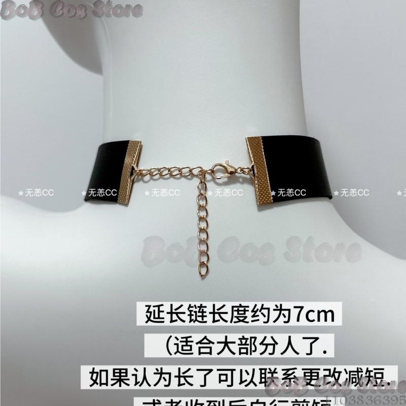 9S Choker Game Nie Cosplay Cos - Anime Cosplay Black Girl ulasan dan harga