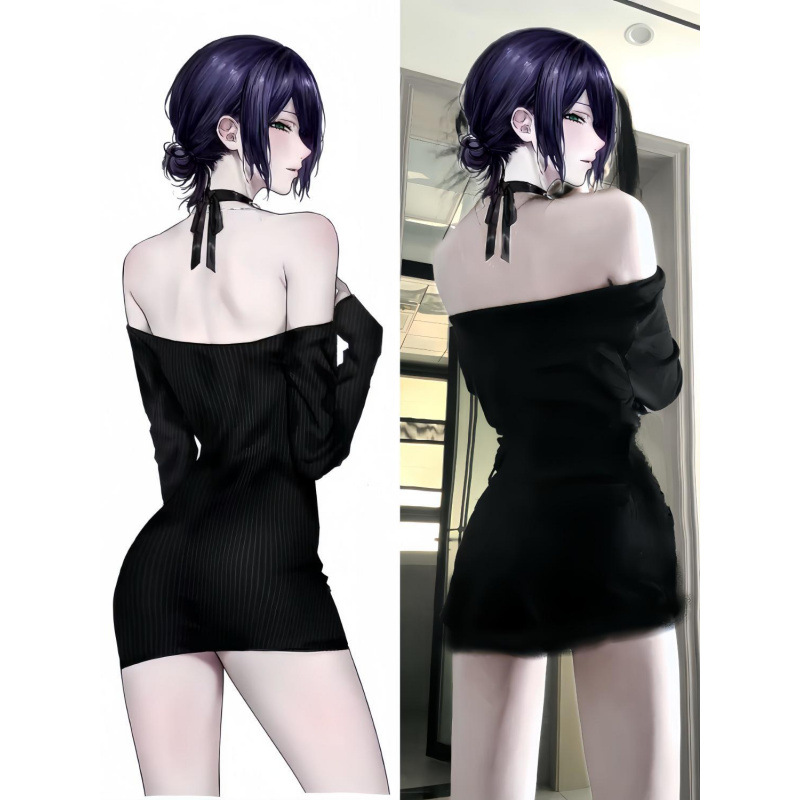Anime Chainsaw Man Reze Cospla - Anime Cosplay Black Girl ulasan dan harga