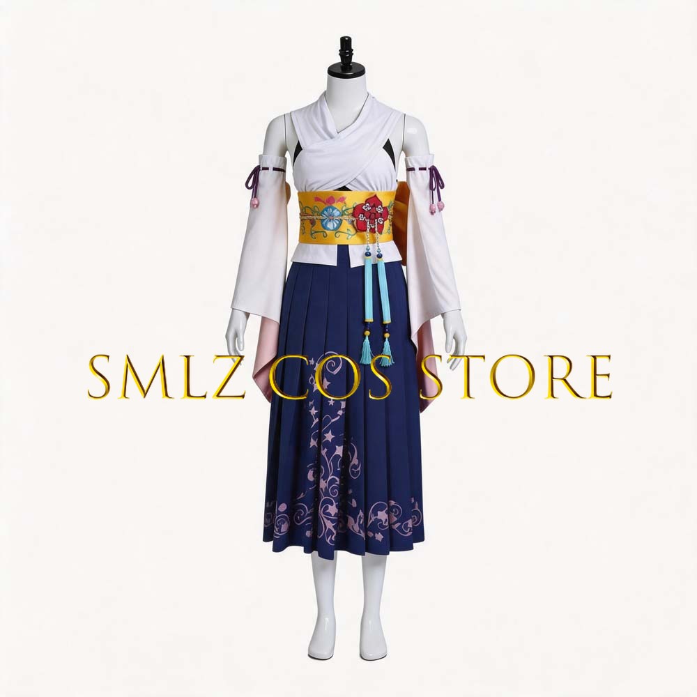 Smlz FFX Yuna Cosplay Anime FF - Cosplay Anime Female Characters ulasan dan harga
