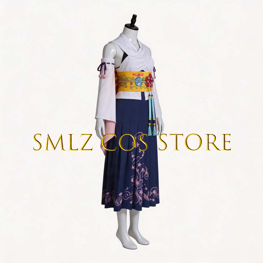 Smlz FFX Yuna Cosplay Anime FF - Cosplay Anime Female Characters ulasan dan harga
