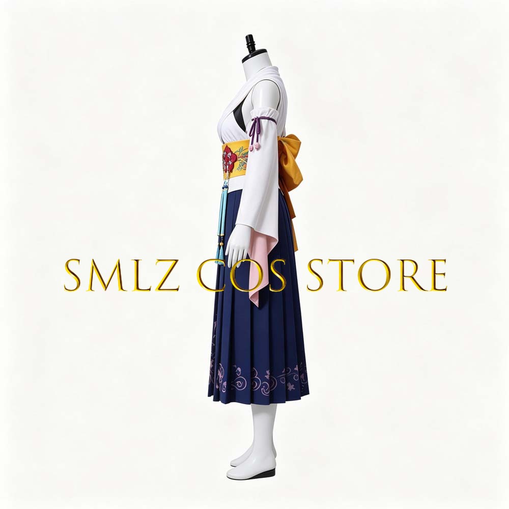 Smlz FFX Yuna Cosplay Anime FF - Cosplay Anime Female Characters ulasan dan harga