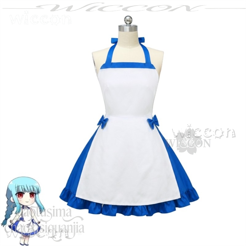 Zeno Ushirono Natsu Blue White - Zenos Anime Cosplay ulasan dan harga