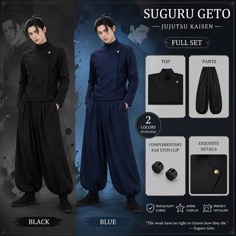 Jujutsu JJK High School Gojo S - Anime Cosplay Gojo ulasan dan harga