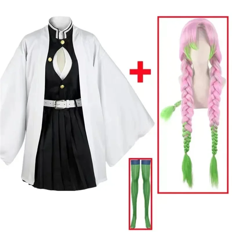 Anime Kanroji Mitsuri Cosplay  - Anime Cosplay Demon Slayer ulasan dan harga