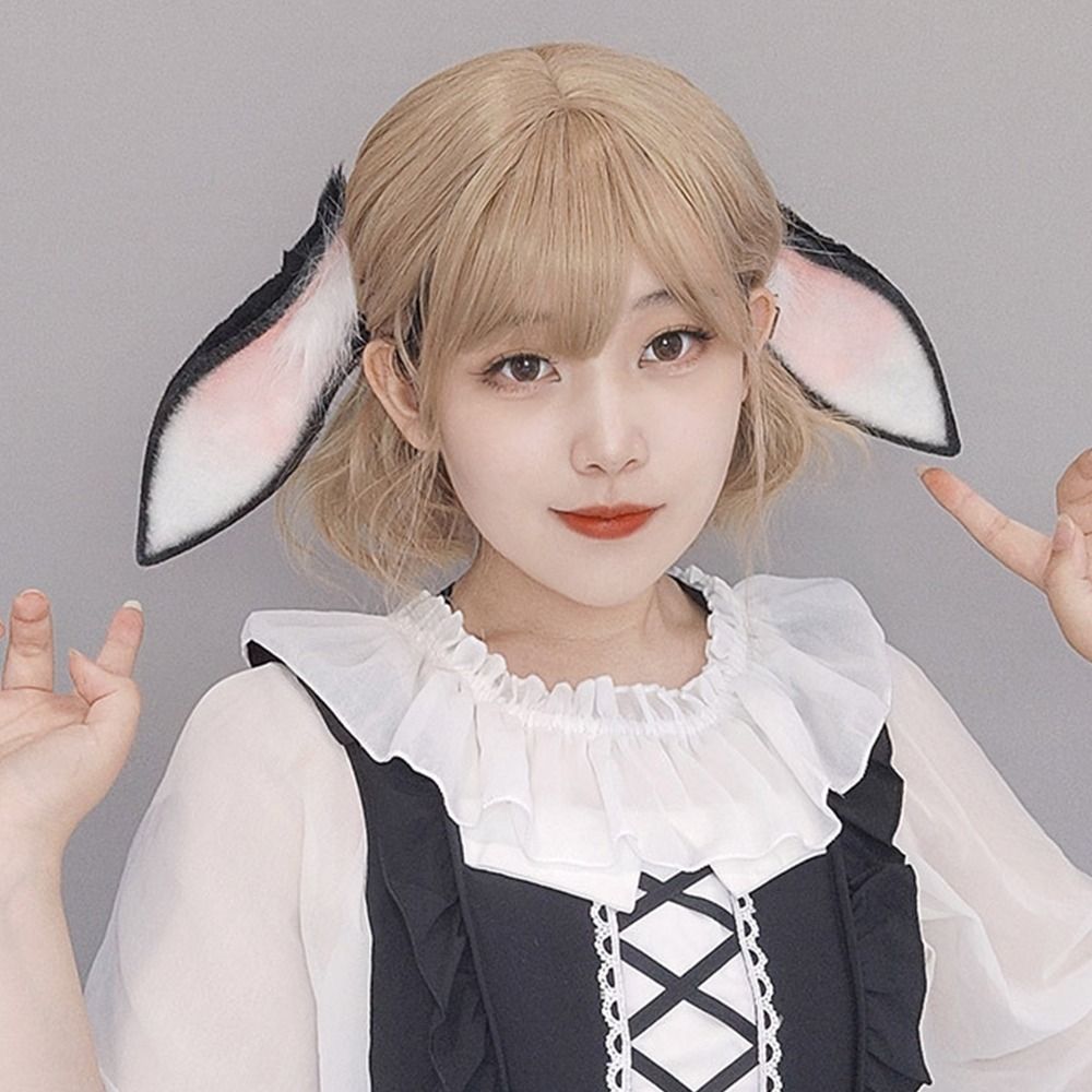Anime Bunny Ears Dropped Ear R - Anime Cosplay Girl Photo ulasan dan harga