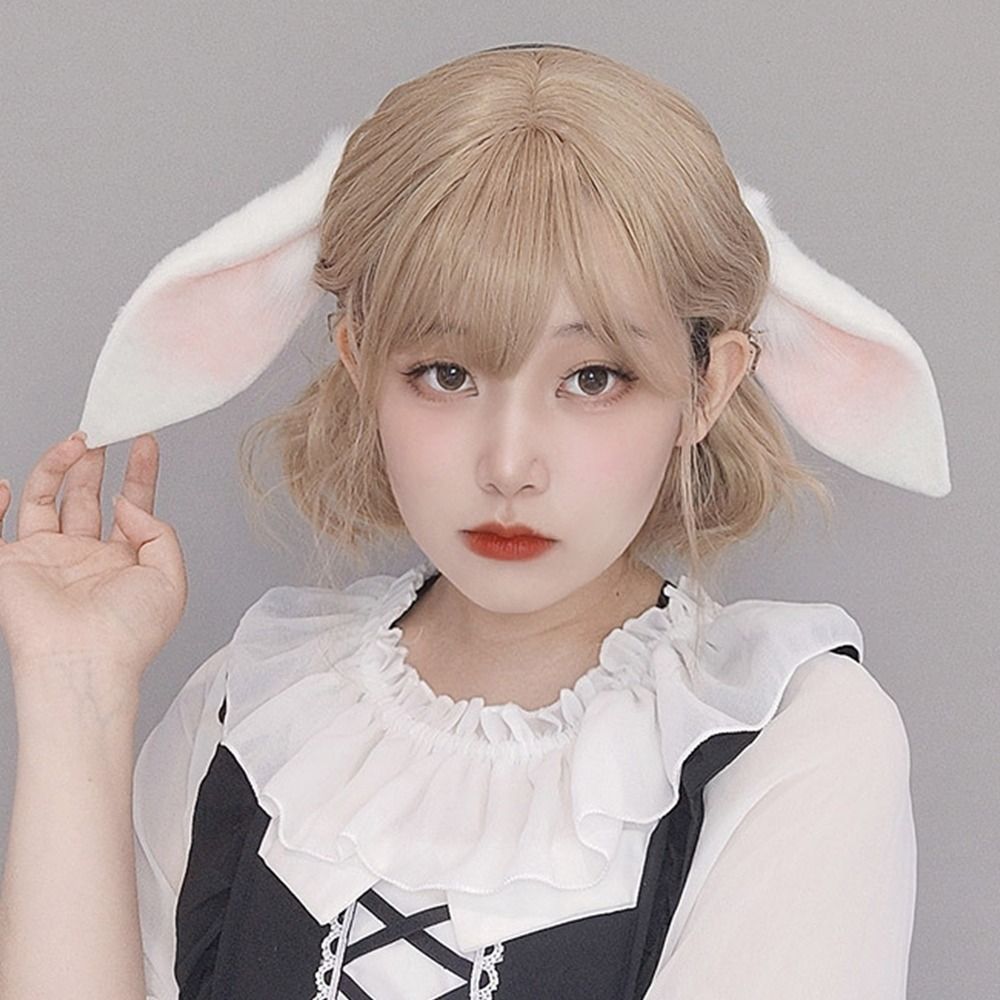 Anime Bunny Ears Dropped Ear R - Anime Cosplay Girl Photo ulasan dan harga