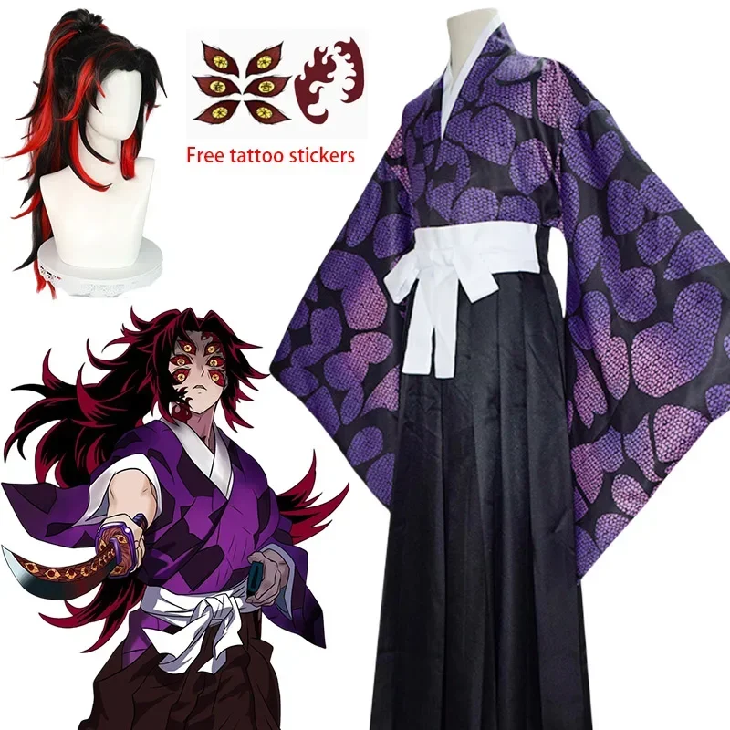 2026 Edition Kokushibo Role-Pl - Anime Cosplay Demon Slayer ulasan dan harga