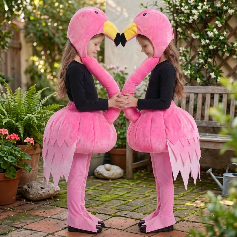 Animal Pink Flamingo Cosplay S - Cosplay Anime Boy ulasan dan harga