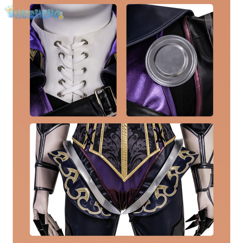 Ash Cosplay Costume Game Apex  - Anime Cosplay Mask ulasan dan harga