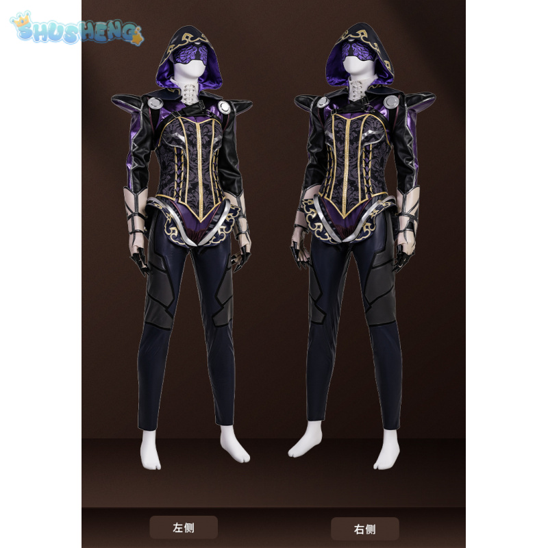 Ash Cosplay Costume Game Apex  - Anime Cosplay Mask ulasan dan harga