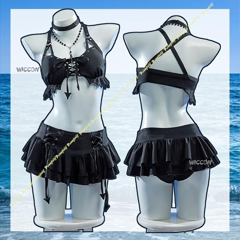 Cosplay Costume Girls Sexy Sui - Anime Cosplay Black Girl ulasan dan harga