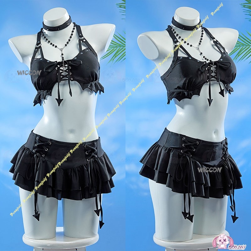 Cosplay Costume Girls Sexy Sui - Anime Cosplay Black Girl ulasan dan harga