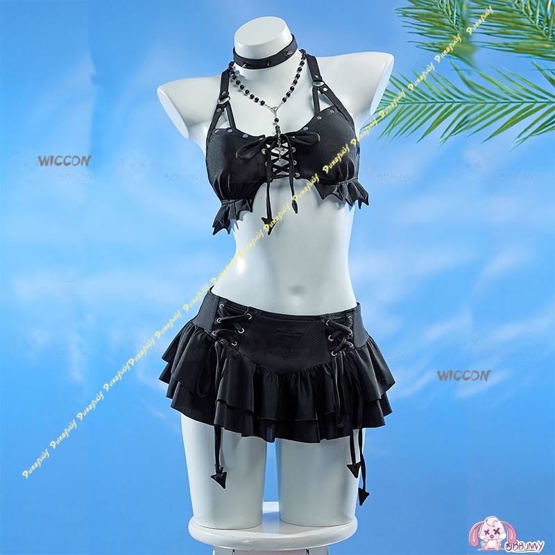 Cosplay Costume Girls Sexy Sui - Anime Cosplay Black Girl ulasan dan harga
