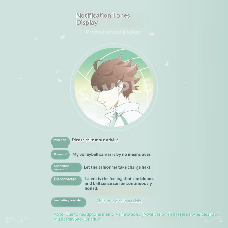 Oikawa Tooru Haikyuu  Wireless - Anime Cosplay Cute ulasan dan harga