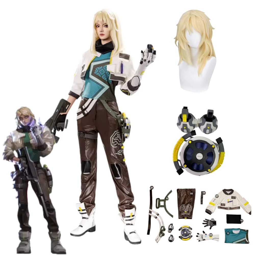 Deadlock Cosplay Costume Props - Cosplay Anime Women ulasan dan harga