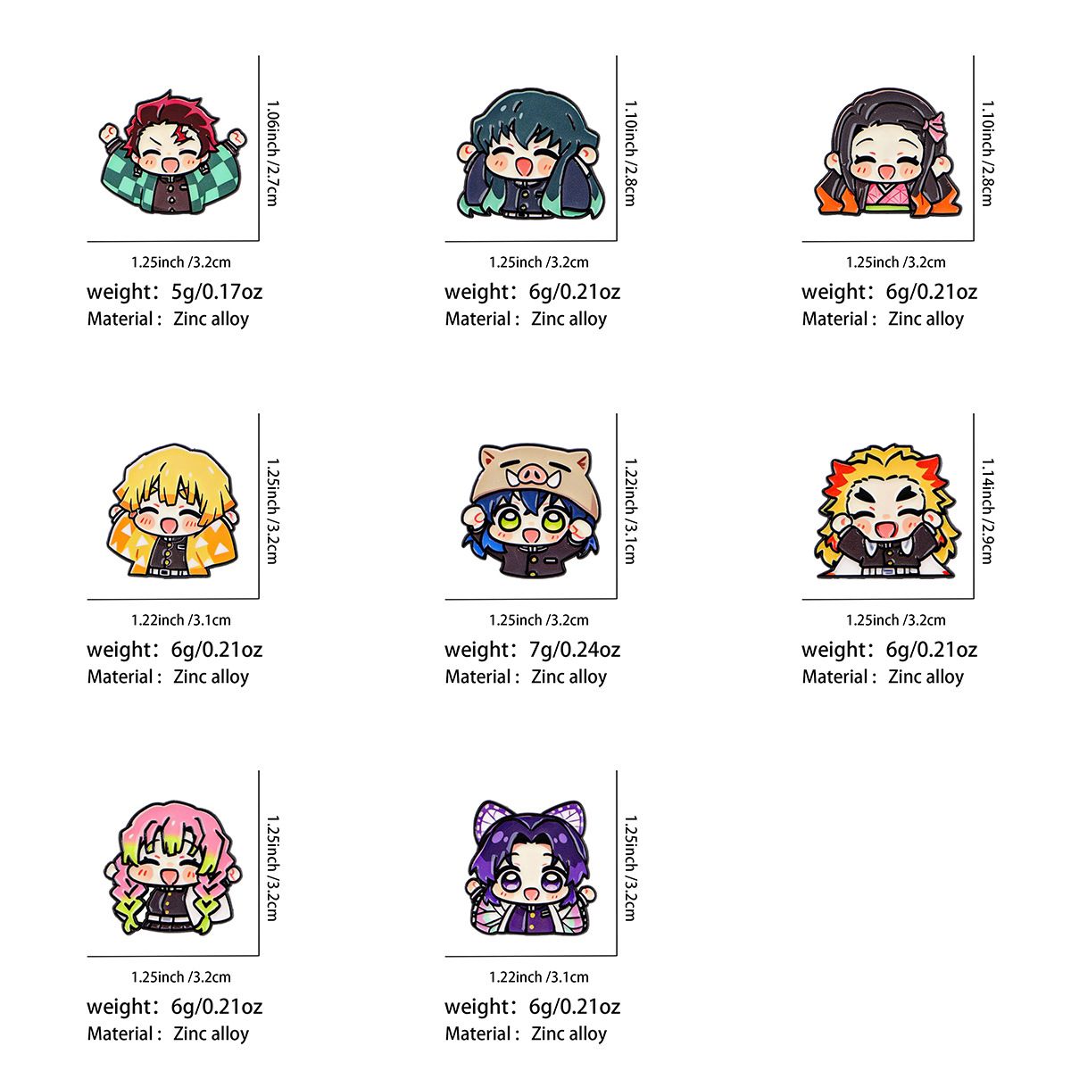 Demon Slayer Kimetsu No Yaiba  - Anime Cosplay Demon Slayer ulasan dan harga
