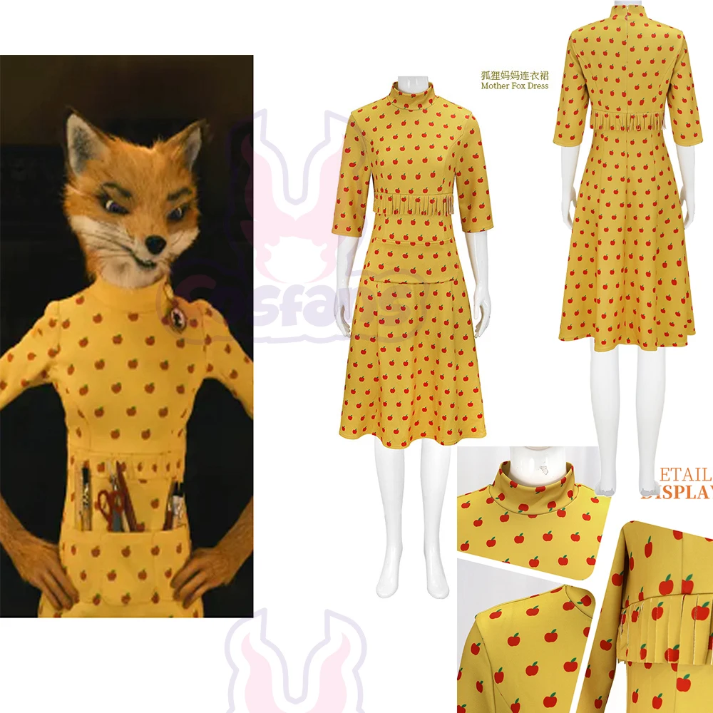 Movie Fantastic Mr Fox Mrs Fox - Cosplay Anime Women ulasan dan harga