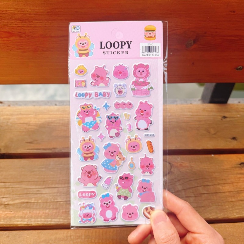 New Pororo Anime Cute Loopy 3D - Anime Cosplay Cute ulasan dan harga