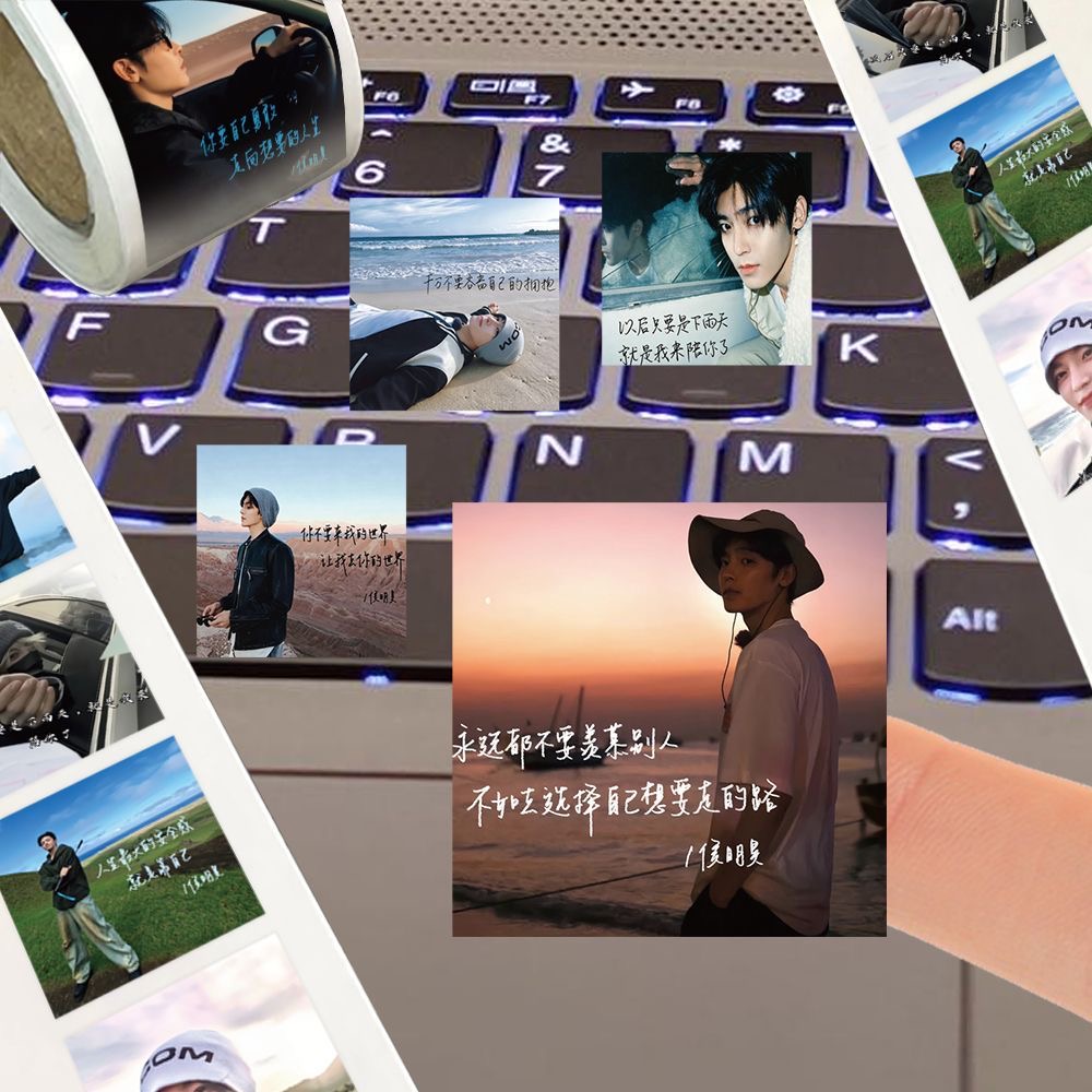 2000 stickers of Hou Minghao's - Anime Cosplay Instagram ulasan dan harga