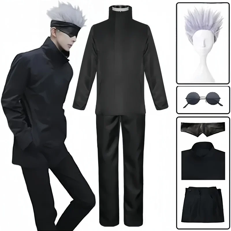 Anime Jujutsu Satoru Gojo Cosp - Anime Cosplay Gojo ulasan dan harga