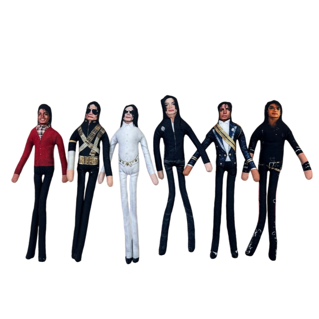 1-6pcs Michael Jackson Cosplay - Cosplay Anime Female Characters ulasan dan harga