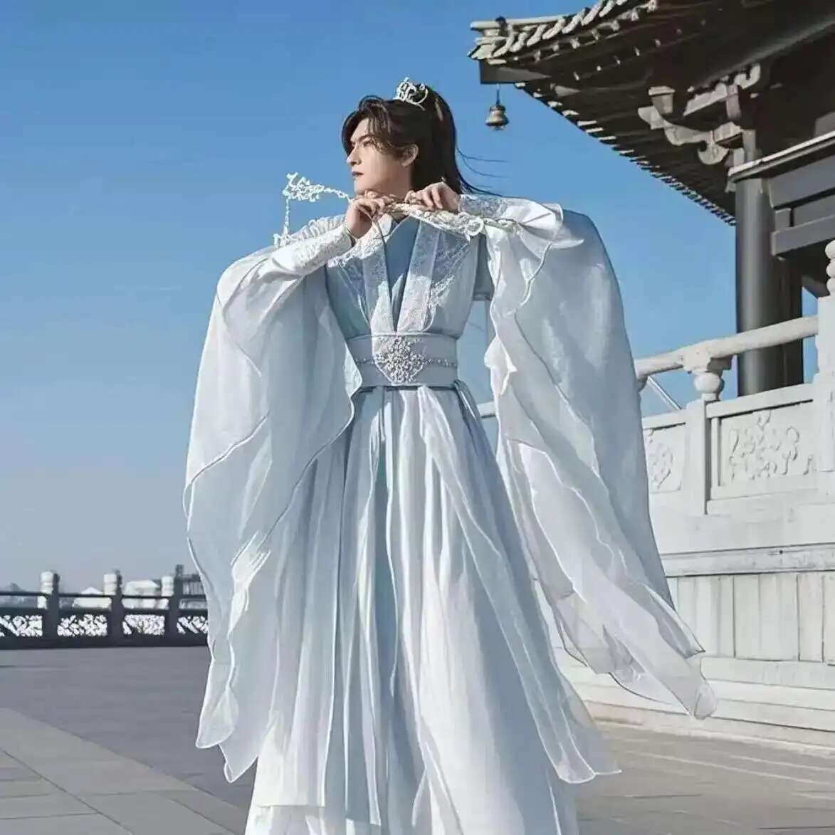 Large Size 3XL Hanfu Men Chine - Anime Cosplay Dress For Men ulasan dan harga