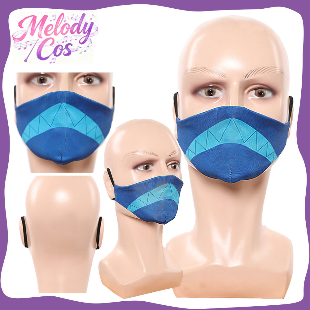 Fantasia Alastor Cosplay Mask  - Anime Cosplay Face ulasan dan harga