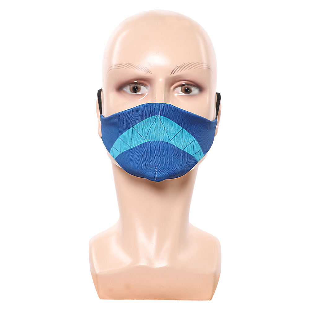 Fantasia Alastor Cosplay Mask  - Anime Cosplay Face ulasan dan harga