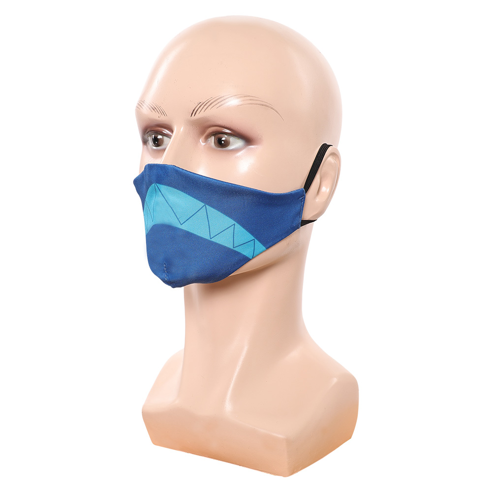Fantasia Alastor Cosplay Mask  - Anime Cosplay Face ulasan dan harga